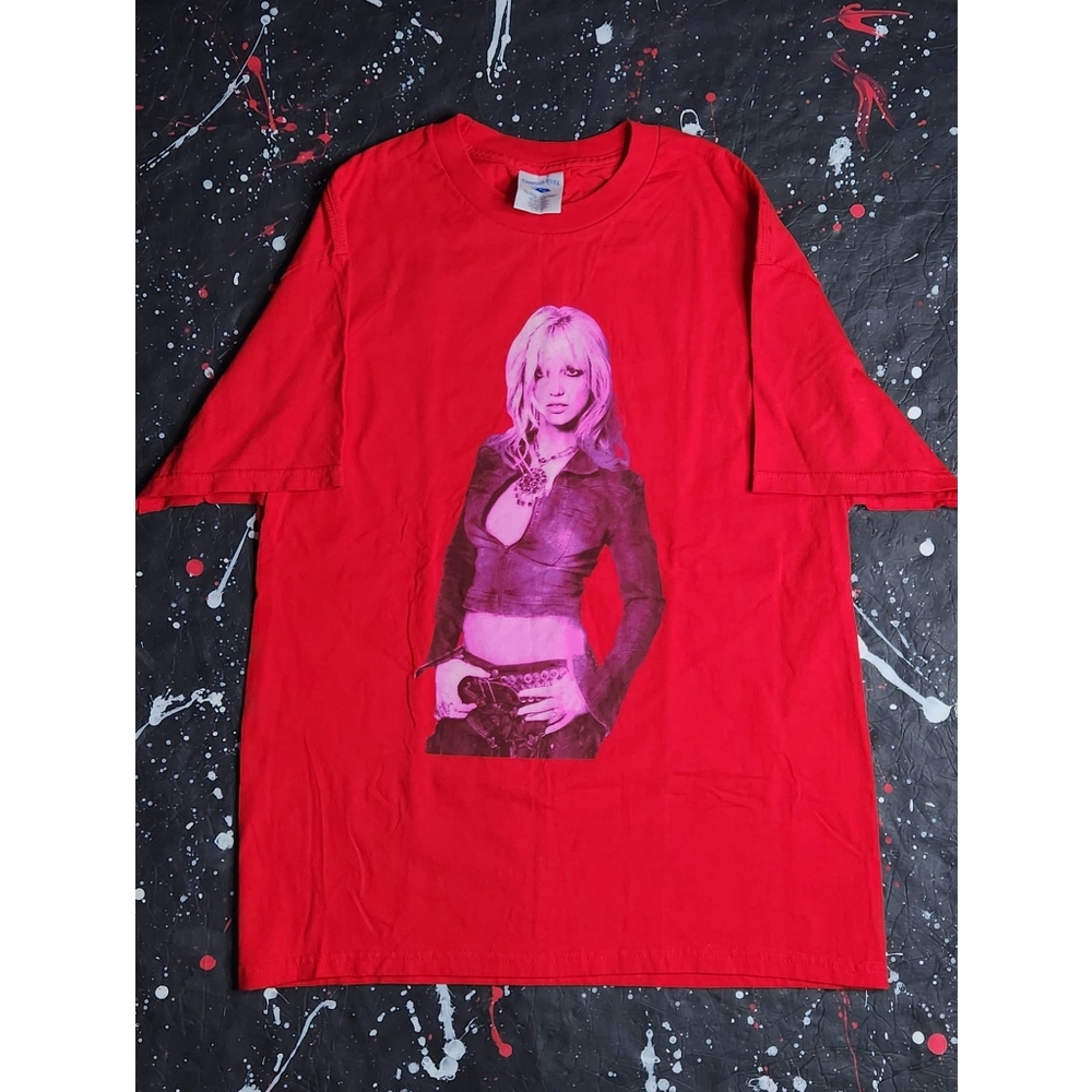 Britney Spears vintage Y2K men's graphic Tennessee River concert tour tee size L